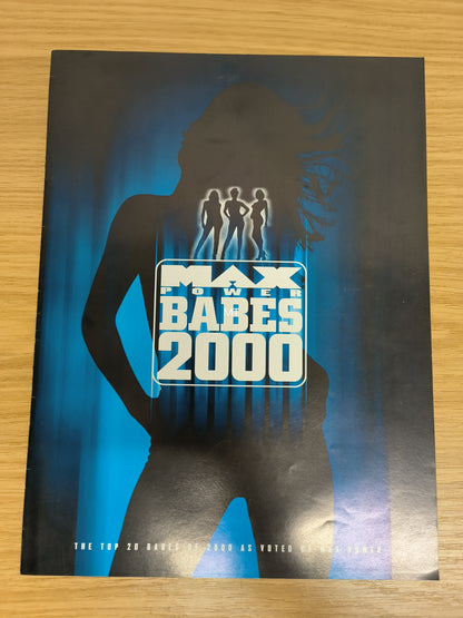 MAX POWER Magazine Power Babes 2000 RARE (1112) Jo Hicks Jakki Degg