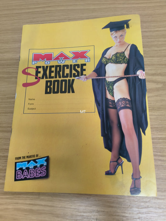 MAX POWER Magazine Sexercise Book SUPER RARE (1112) POSTER Jordan Jakki Degg