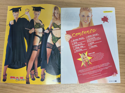 MAX POWER Magazine Sexercise Book SUPER RARE (1112) POSTER Jordan Jakki Degg