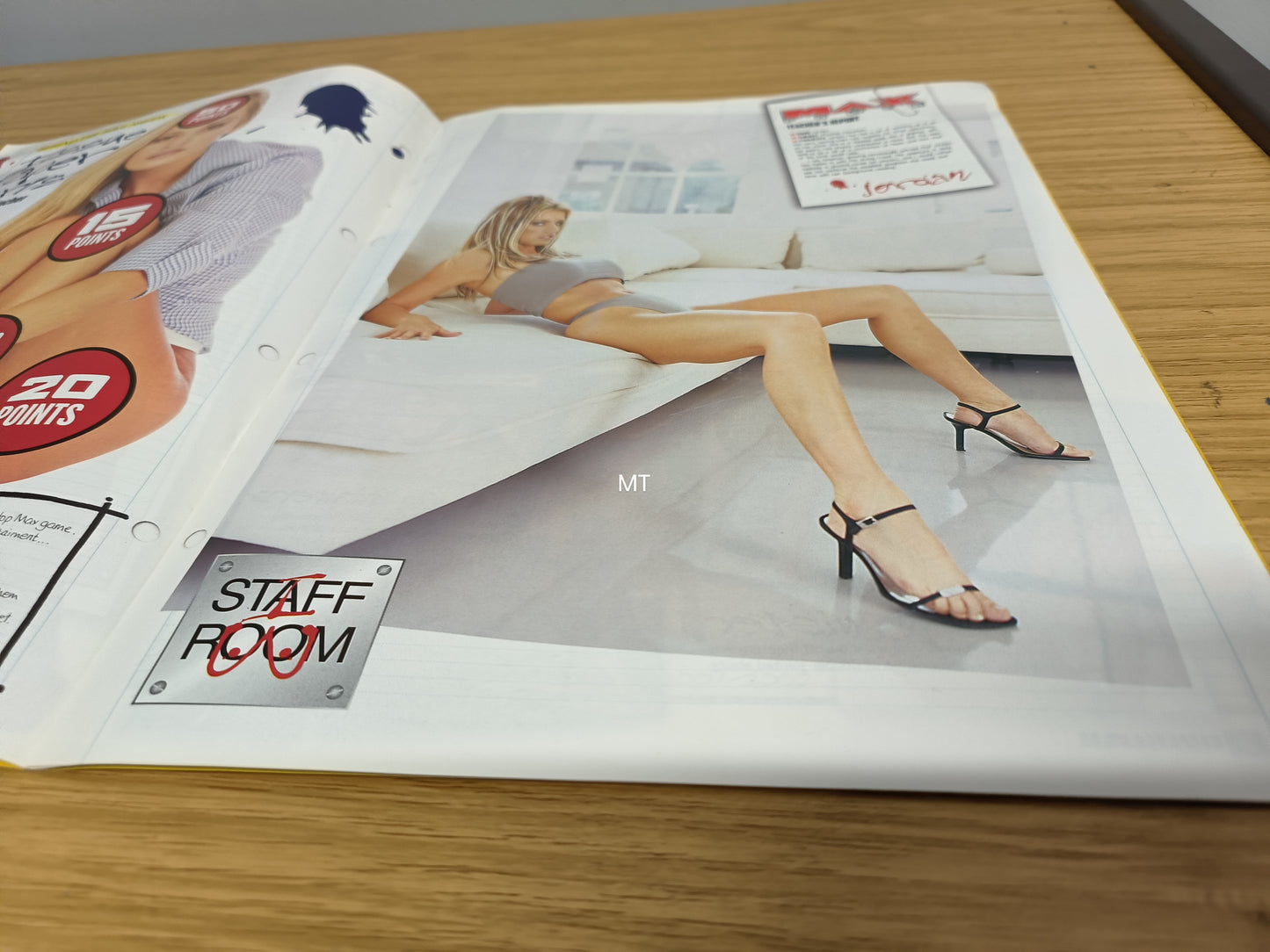 MAX POWER Magazine Sexercise Book SUPER RARE (1112) POSTER Jordan Jakki Degg