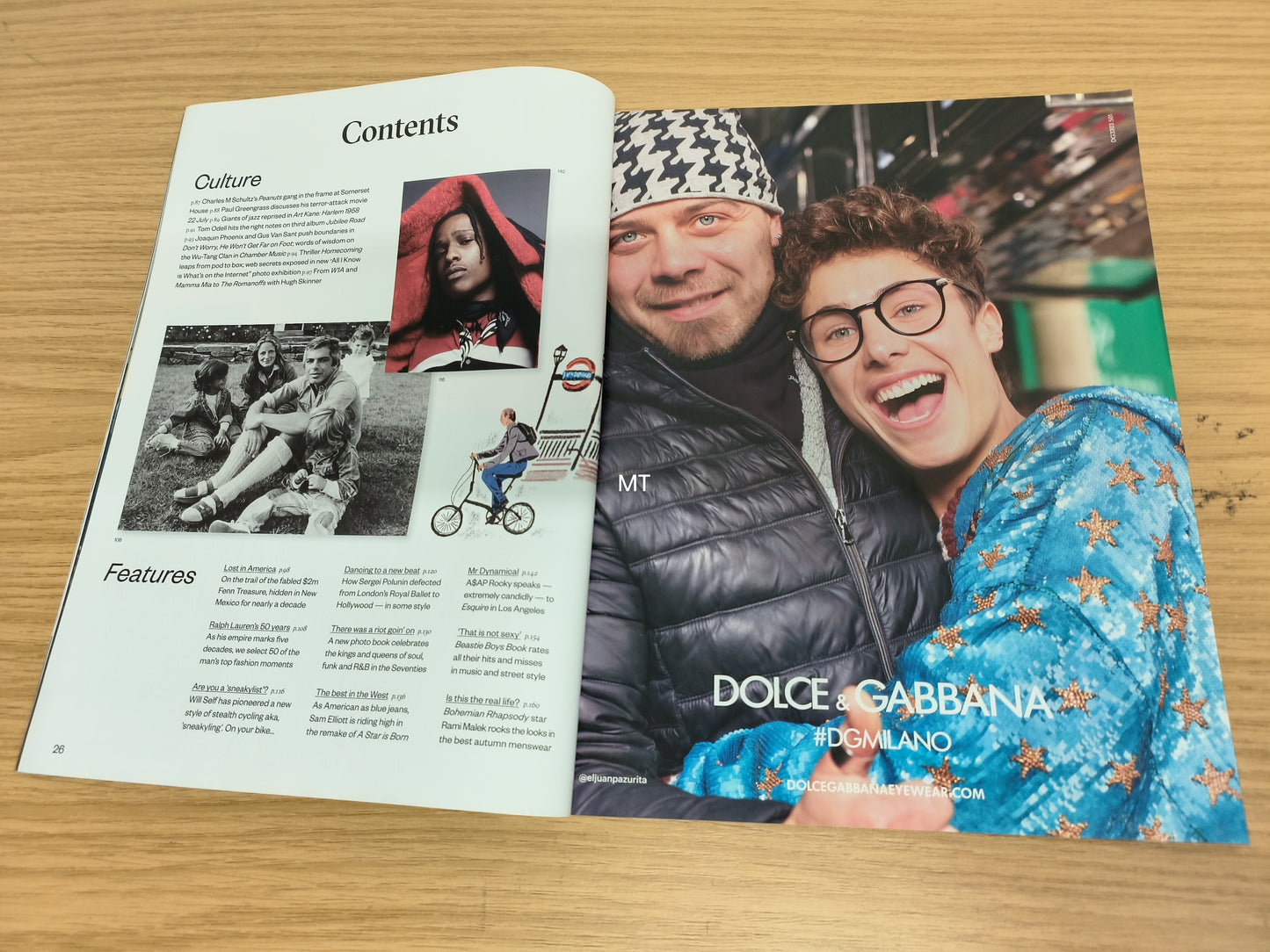 ESQUIRE Magazine November 2018 SUBSCRIBER (1115) A$ap Rocky Rami Malek Beastie Boys