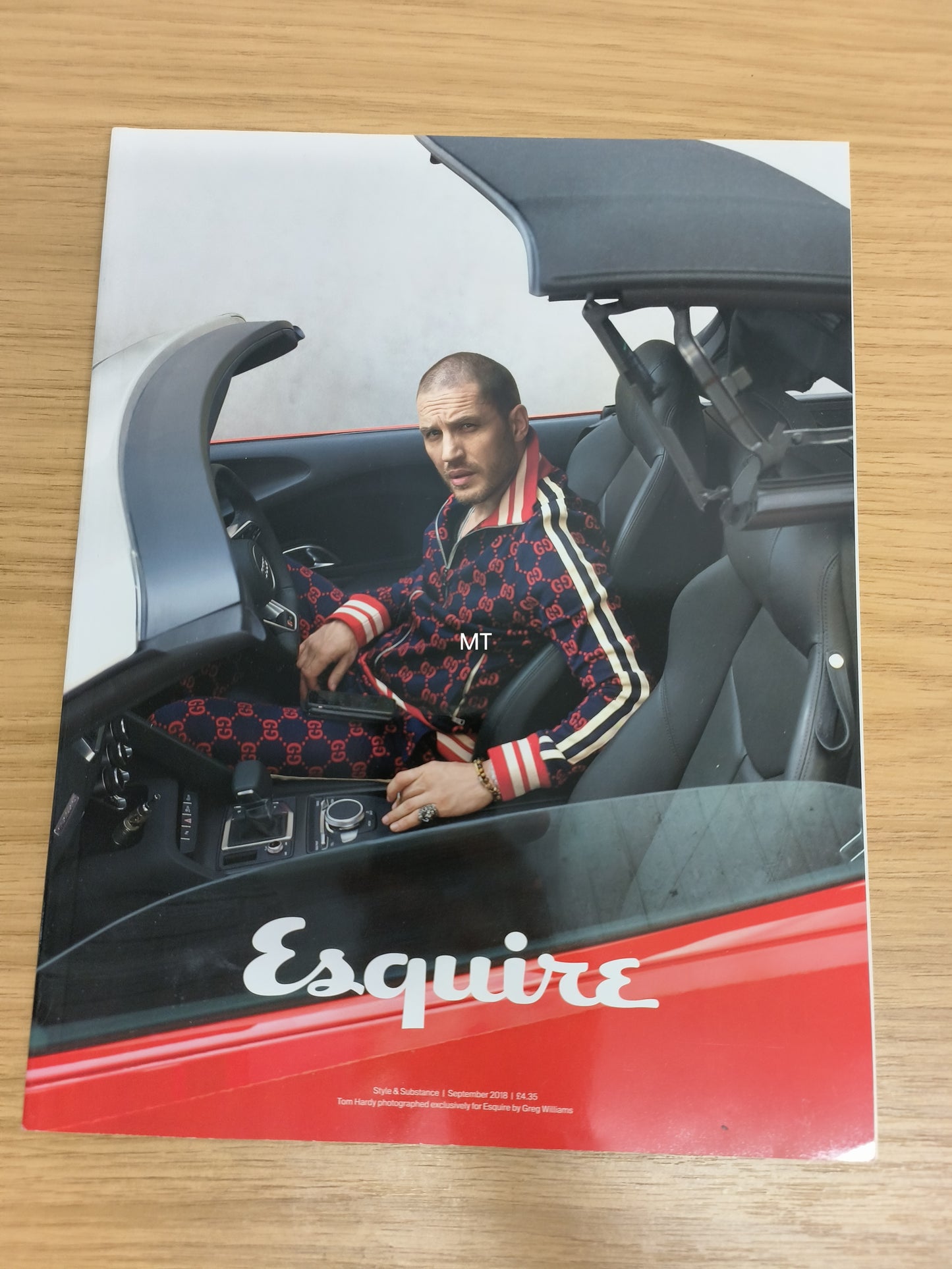 ESQUIRE Magazine September 2018 SUBSCRIBER (1115) TOM HARDY GUCCI GREG WILLIAMS DONALD GLOVER