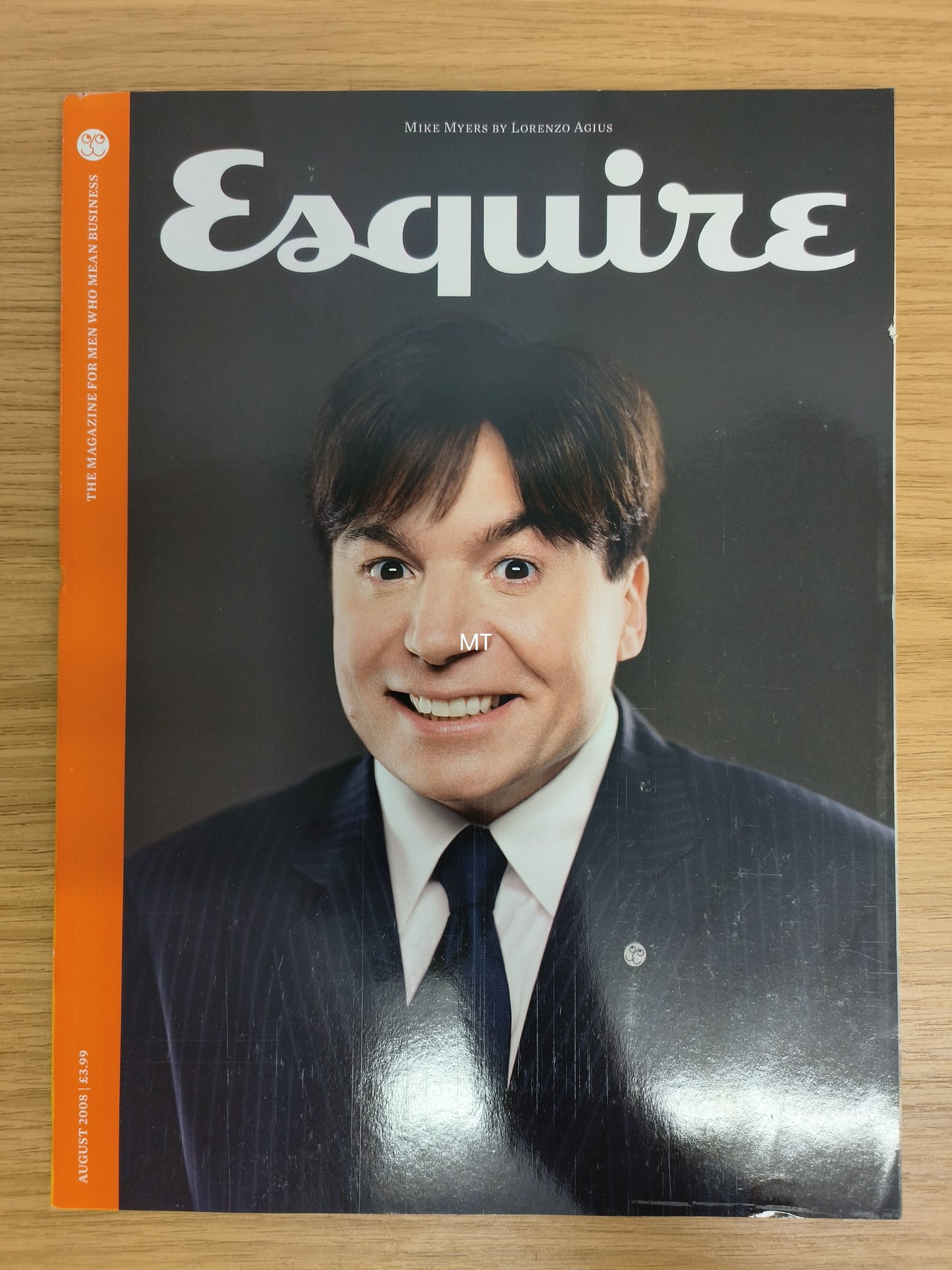 ESQUIRE Magazine August 2008 SUBSCRIBER (1115) Mike Myers GILLIAN ANDERSON MEAT LOAF