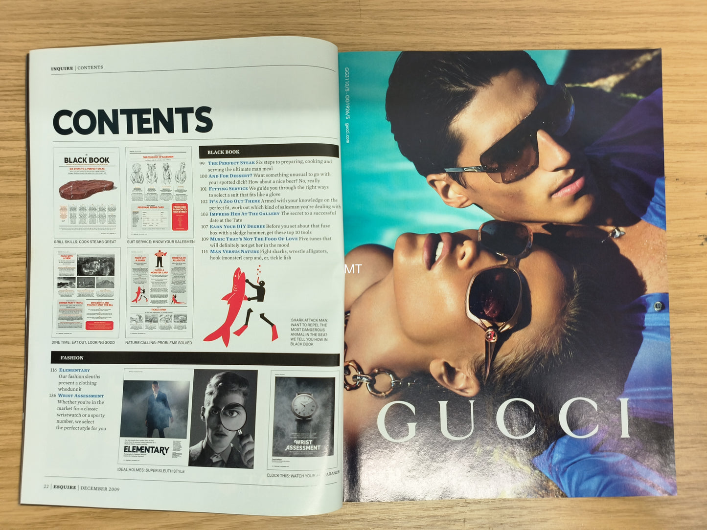 ESQUIRE Magazine December 2009 SUBSCRIBER (1115) Megan Fox Michael Caine