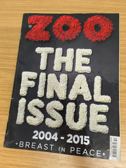 ZOO Magazine 25 December 2015 7 January 2016 The Final Issues  RARE (1116) Rosie Jones