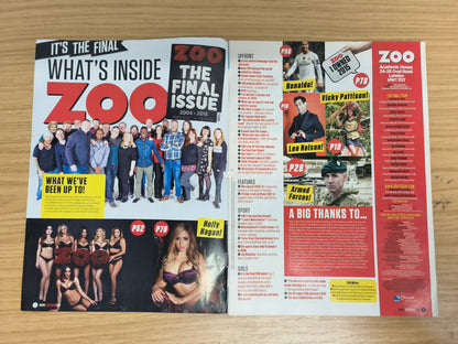 ZOO Magazine 25 December 2015 7 January 2016 The Final Issues  RARE (1116) Rosie Jones