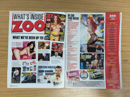 ZOO Magazine 27 April 3 May 2012 RARE (1116) POSTER Jodie Marsh Rhianna Emma K