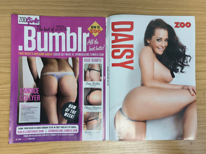 ZOO Magazine 13-19 April 2012 RARE (1116) POSTER Daisy Watts