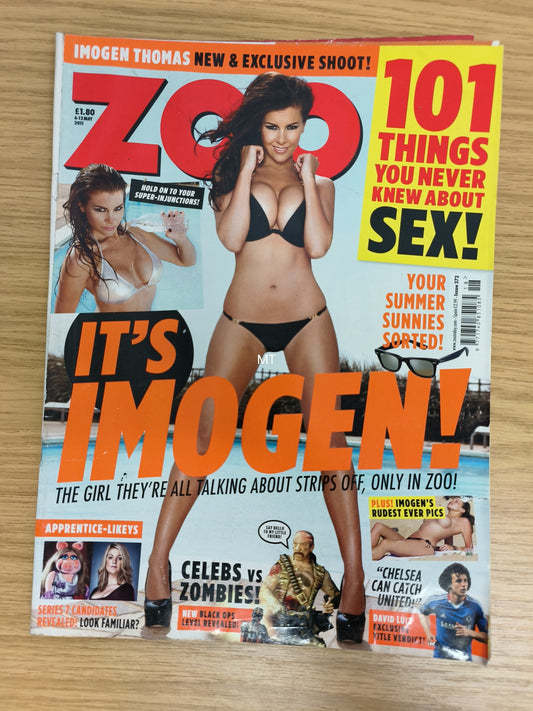 ZOO Magazine 6-12 May 2011 RARE (1116) Imogen Thomas