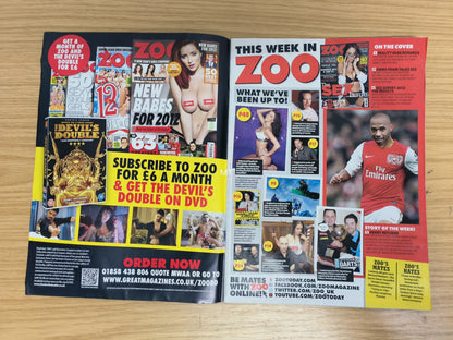 ZOO Magazine 13-19 January 2012 RARE (1116) Emma Frain Georgia Salpa