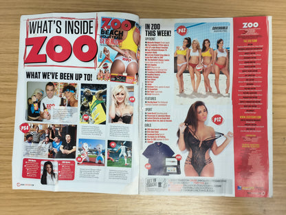 ZOO Magazine 3-9 August 2012 RARE (1116) Michelle Keegan Renay Louise (POSTER)