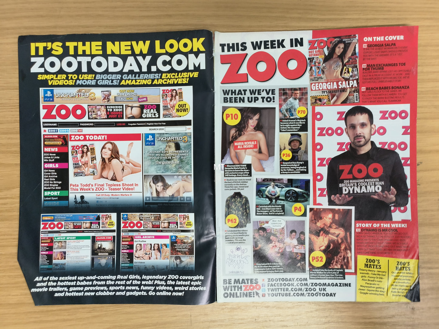 ZOO Magazine 20-26 January 2012 RARE (1116) Georgia Salpa Maria Fowler