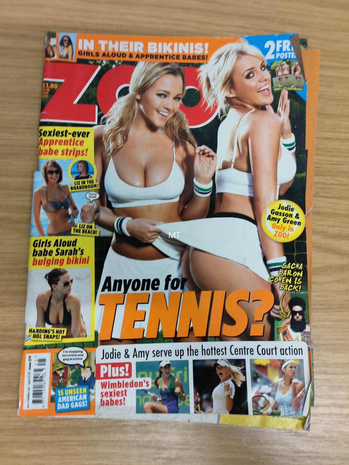 ZOO Magazine 24-30 June 2011 DAMAGED RARE (1116) Jodie Gasson Amy Green Sarah Harding Liz Locke