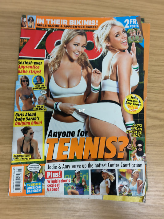 ZOO Magazine 24-30 June 2011 DAMAGED RARE (1116) Jodie Gasson Amy Green Sarah Harding Liz Locke