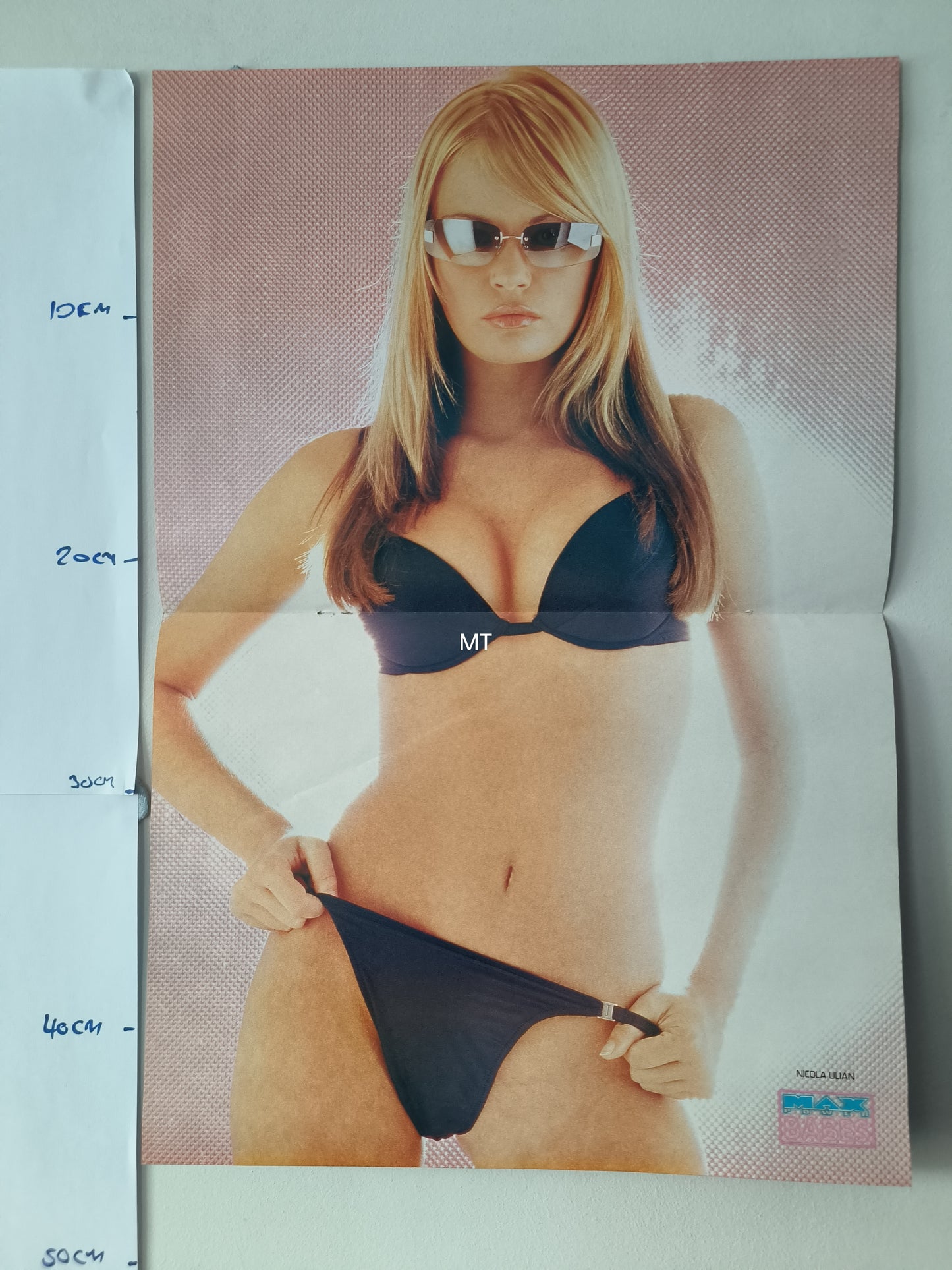 MAX POWER Magazine POSTER Nicola Ulian / Holly (007) Max Power Babes