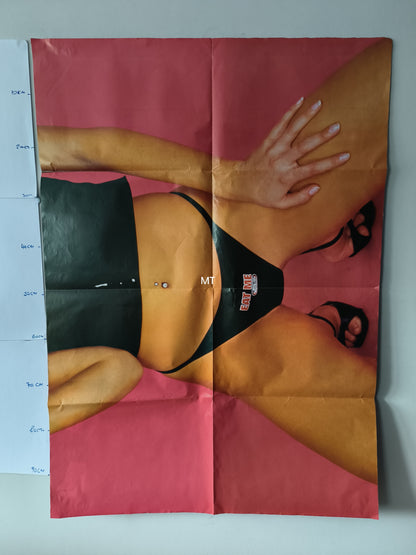 MAX POWER Magazine POSTER LARGE Jakki Degg / Jordan / Corina (007) Corina Bottom