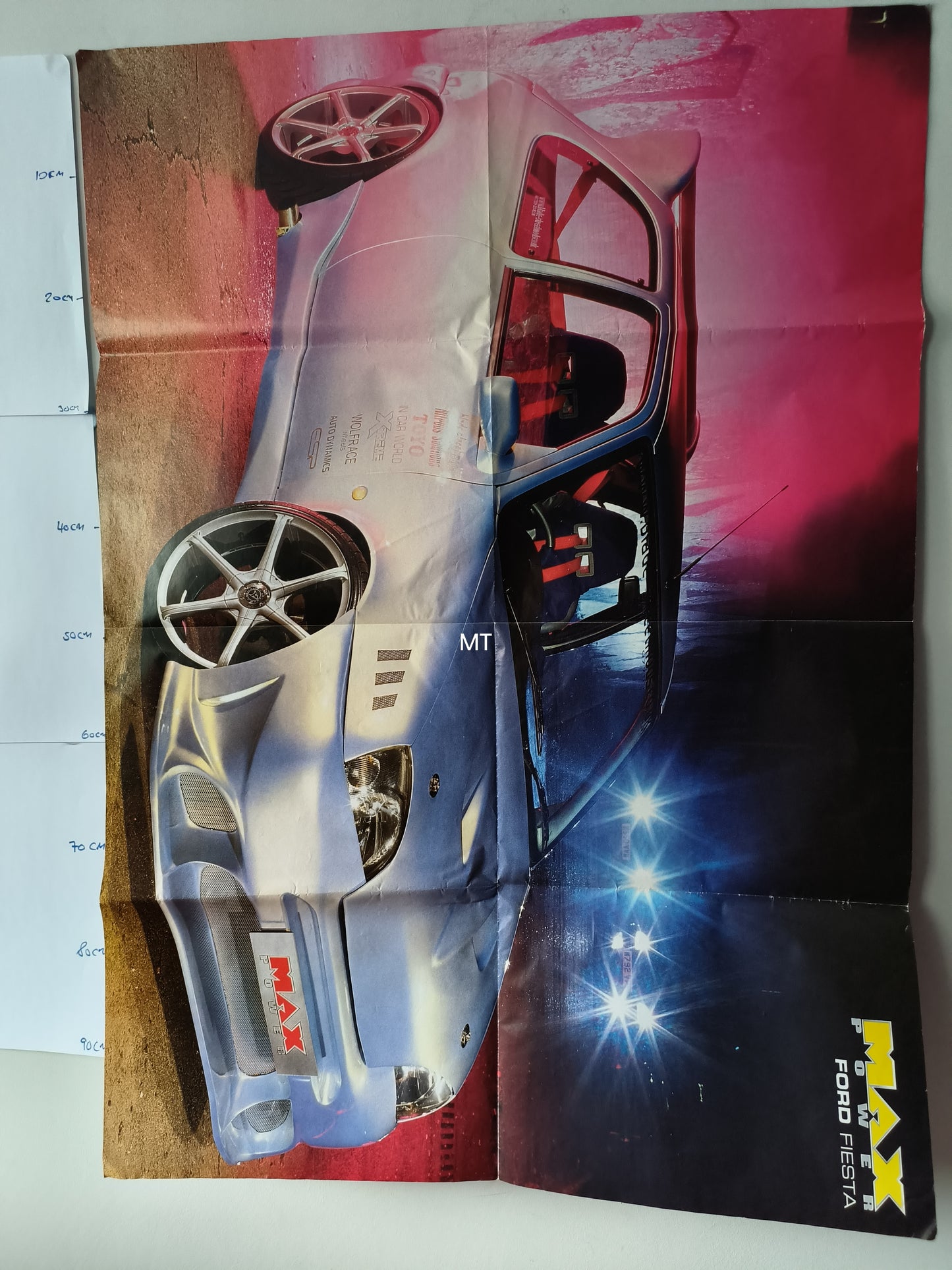 MAX POWER Magazine POSTER LARGE Corina / Ford Fiesta (007) Corina Top