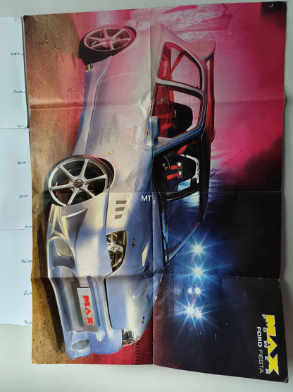 MAX POWER Magazine POSTER LARGE Corina / Ford Fiesta (007) Corina Top