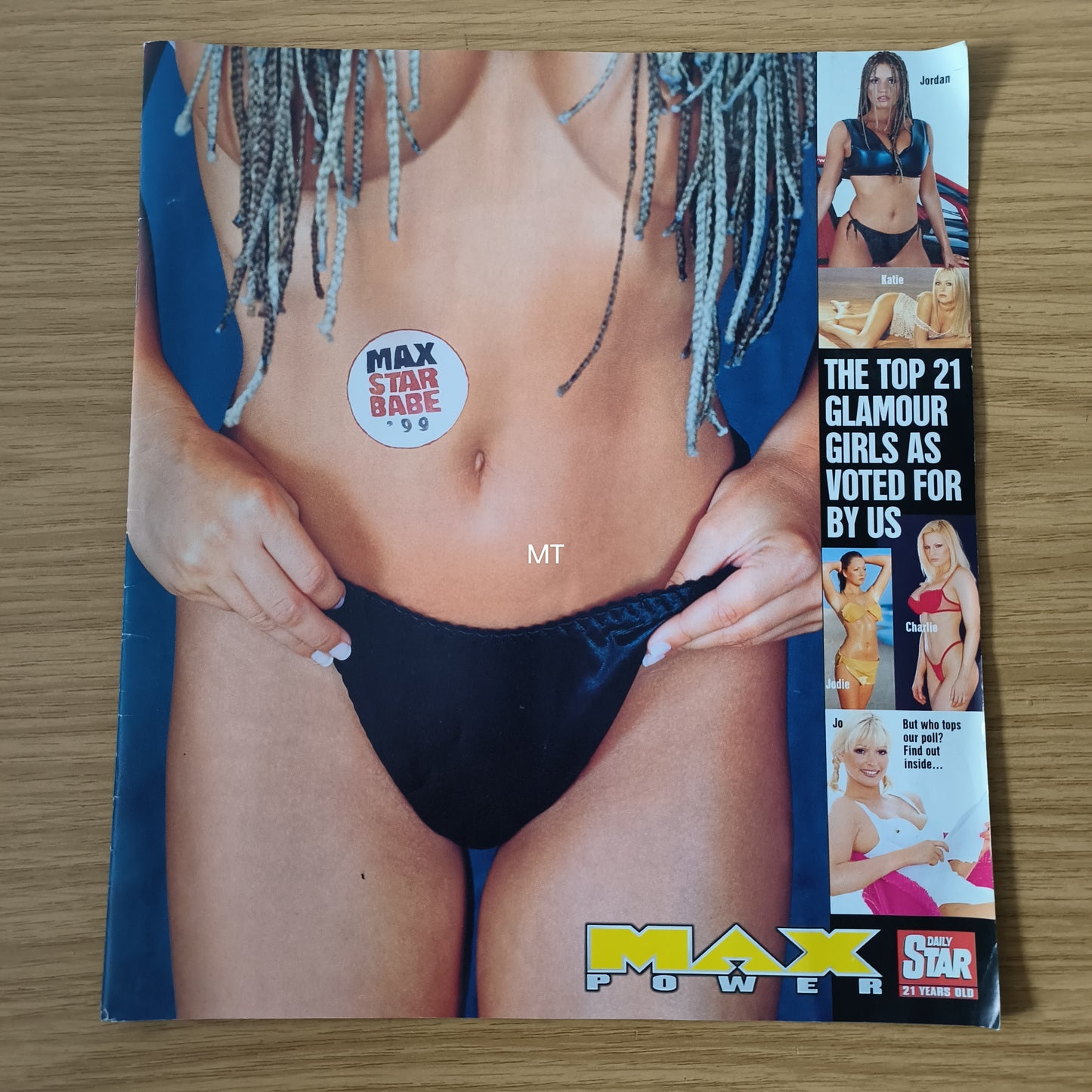 MAX POWER Magazine Babe 1999 (007) POSTERS Jordan Kelly Brook
