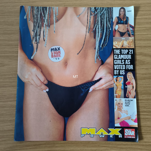 MAX POWER Magazine Babe 1999 (007) POSTERS Jordan Kelly Brook