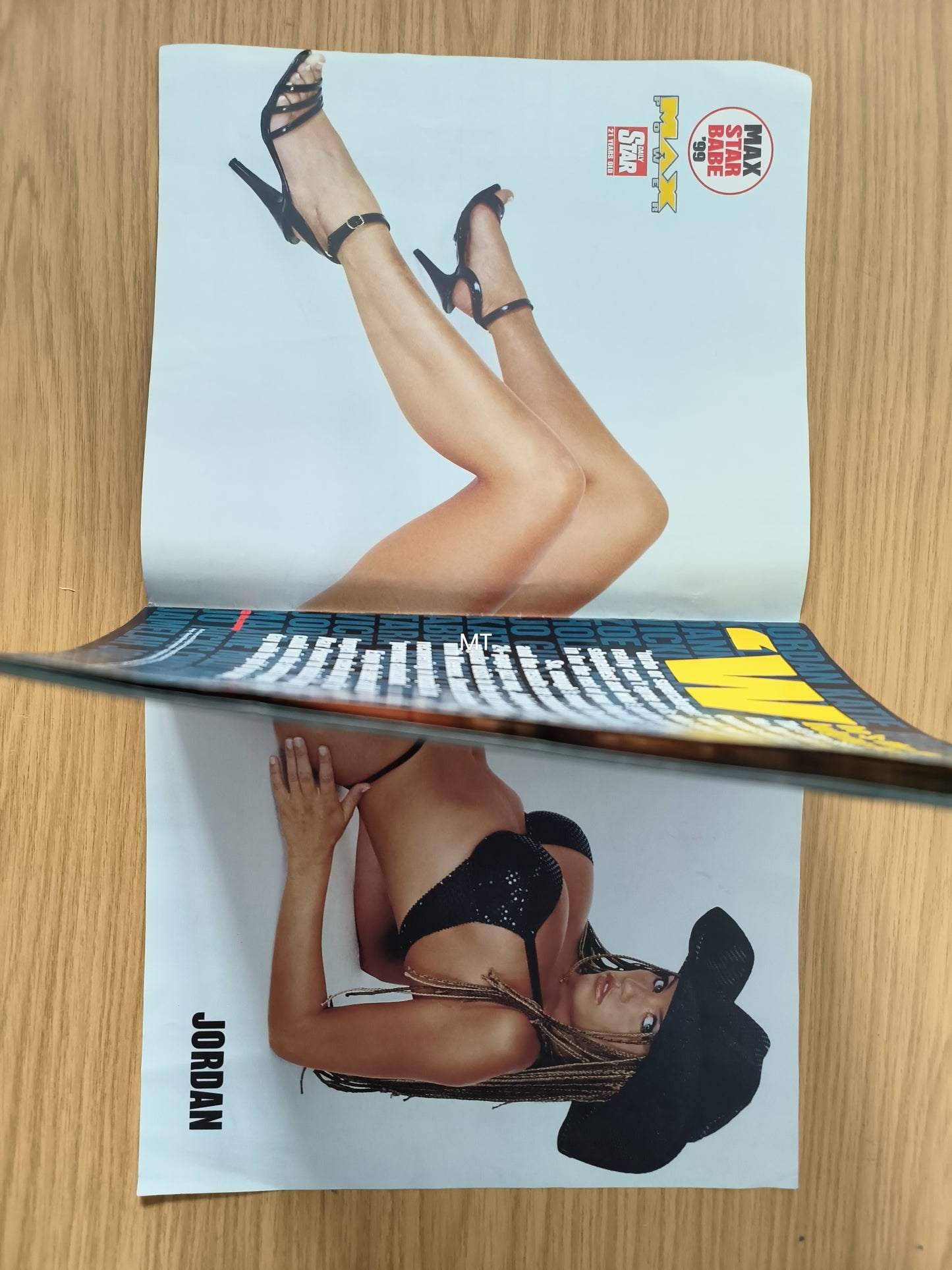 MAX POWER Magazine Babe 1999 (007) POSTERS Jordan Kelly Brook