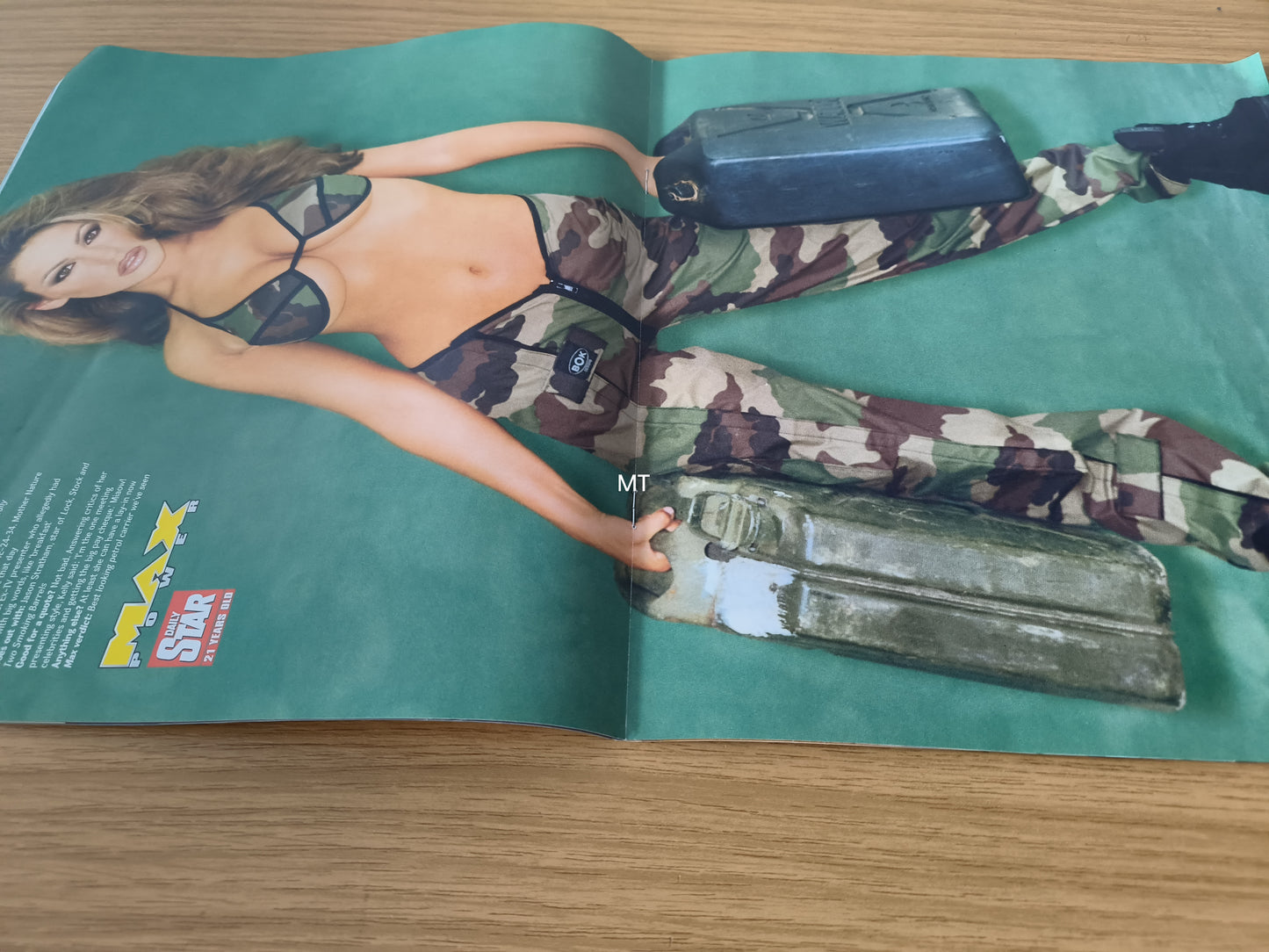 MAX POWER Magazine Babe 1999 (007) POSTERS Jordan Kelly Brook