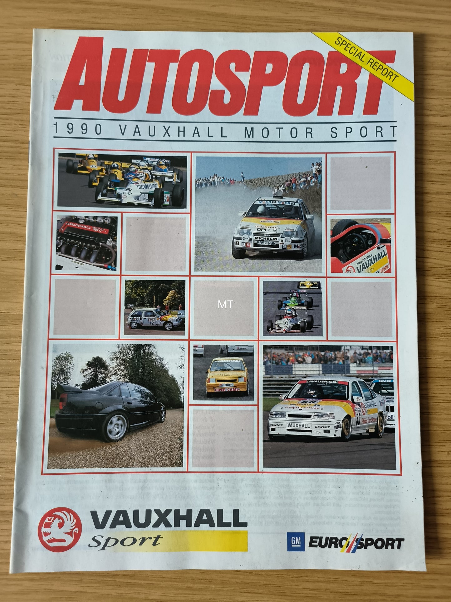 Autosport Magazine 1990 (RARE)(1118) Vauxhall Motor Sport Special Report | BTCC Cavalier Nova Rally | Rare Issue