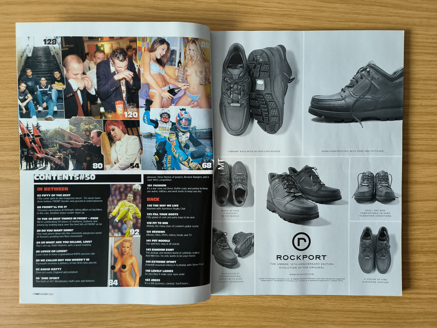 FRONT Magazine November 2002 (1121) Issue 50 Ruth Higham