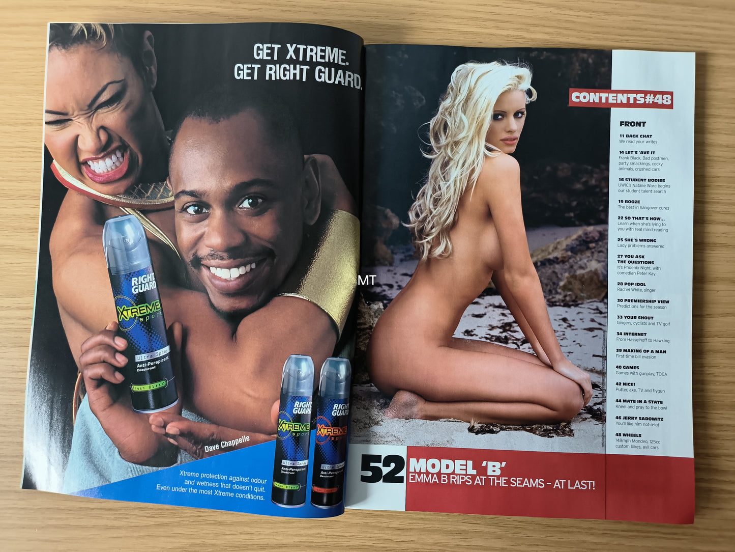 FRONT Magazine September 2002 (1121) Emma B Rachel White Nina Muschallik