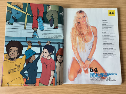 FRONT Magazine August 2002 (1121) Pamela Anderson Kirsten Dunst Jaime Pressly