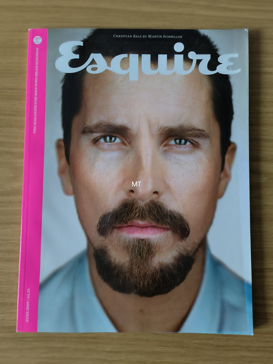 Esquire Magazine June 2009 (RARE)(1123) Christian Bale