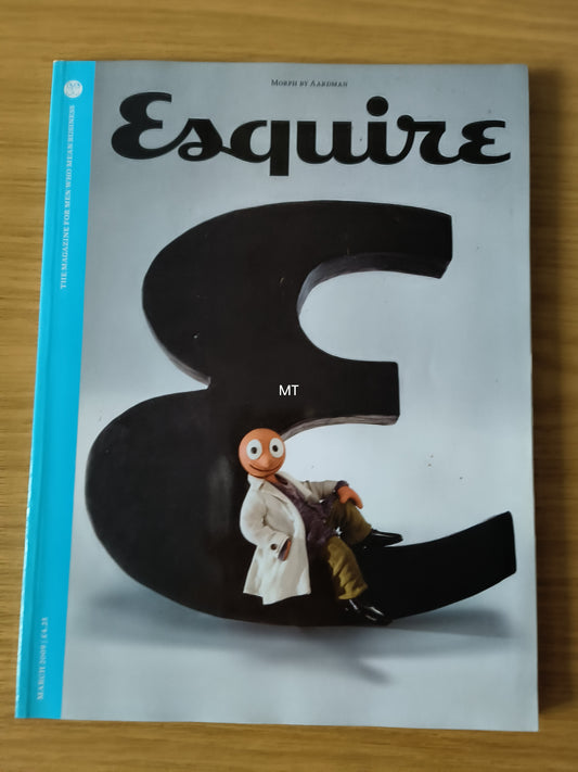 Esquire Magazine March 2009 (RARE)(1123) Morph by Aardman