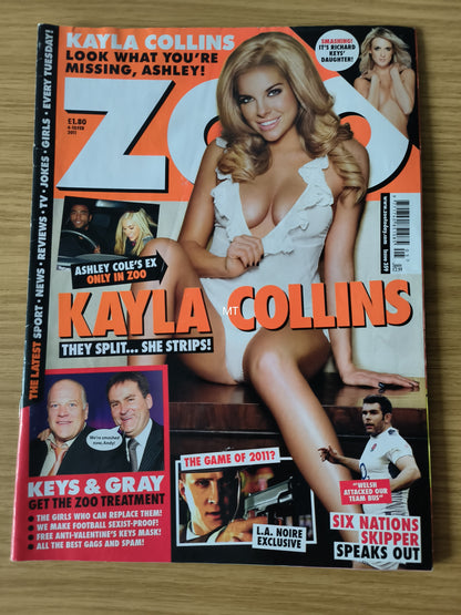 ZOO Magazine 4–10 February 2011 | Kayla Collins | Daniel Brattan | Richard Keys | Andy Gray