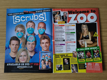 ZOO Magazine 4–10 February 2011 | Kayla Collins | Daniel Brattan | Richard Keys | Andy Gray