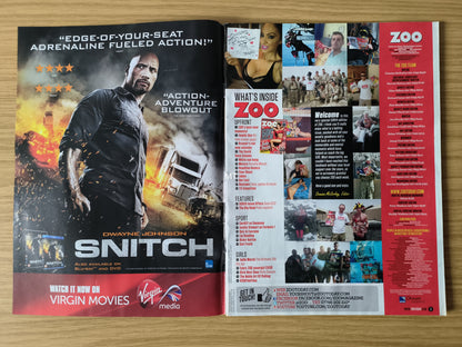 ZOO Magazine 1–7 November 2013 | Jodie Marsh | 500th Issue Collector’s Edition | Life-Size Poster