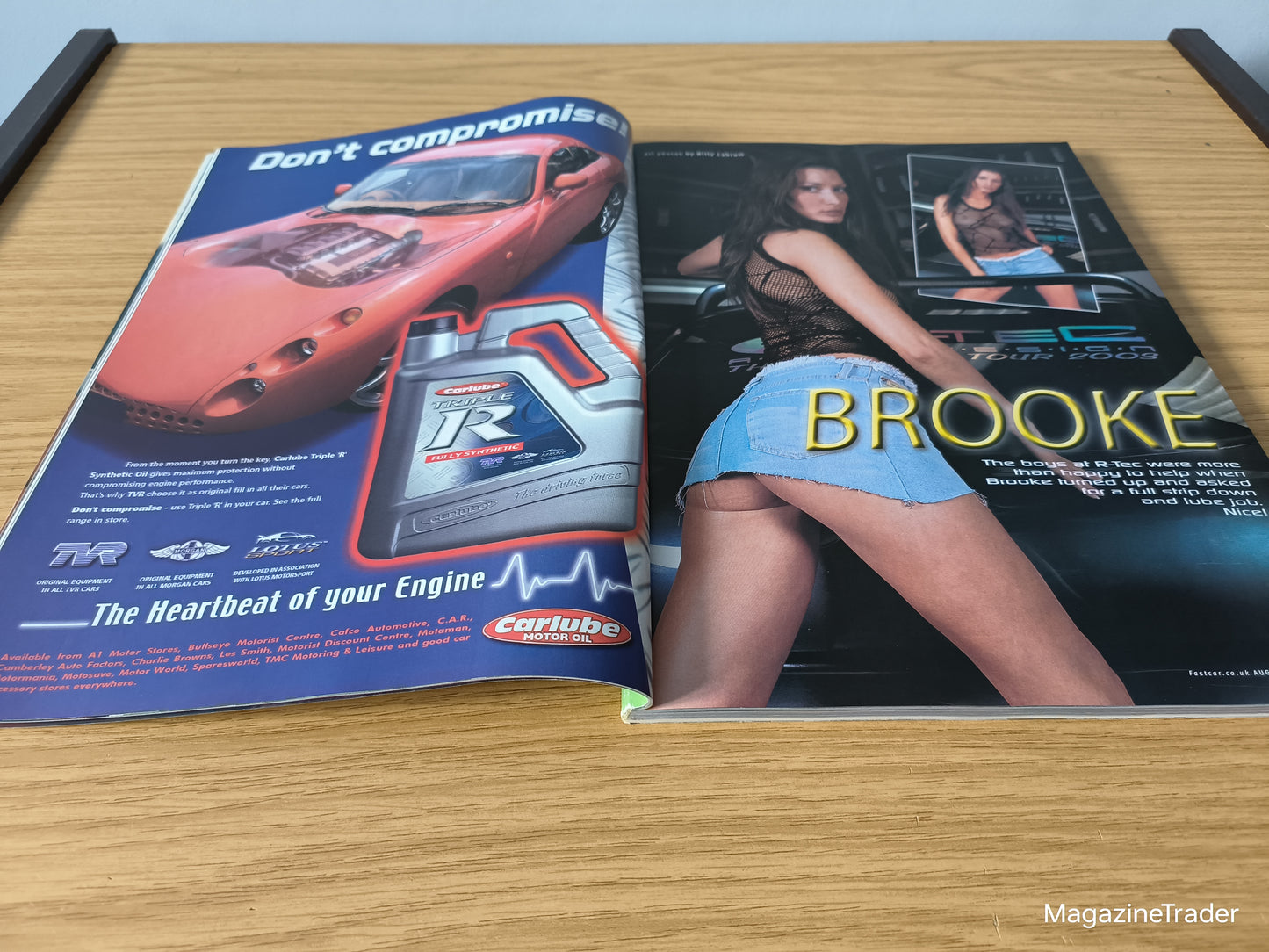 Fast Car Magazine August 2003 Brooke RX7 Twin Turbo MR2 Slammed Pug Civic Type R