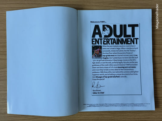 FHM Supplement Adult Entertainment 2007 Tera Patrick Sunny Leone Adriana Sage