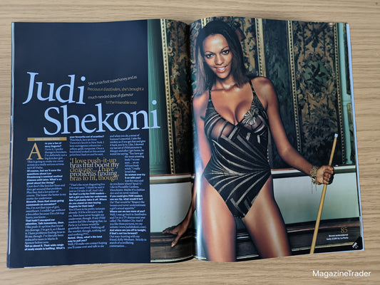 FHM Supplement Lingerie Special 2002 Judi Shekoni Gabrielle Richens