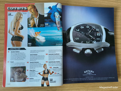 Loaded Magazine October 2002 Nikki Sanderson Coronation Street Model