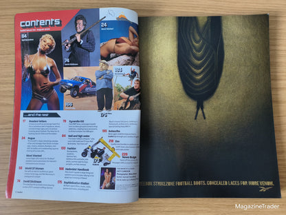 Loaded Magazine August 2002 100th Issue Lucy Clarkson Nell McAndrew David Dickinson