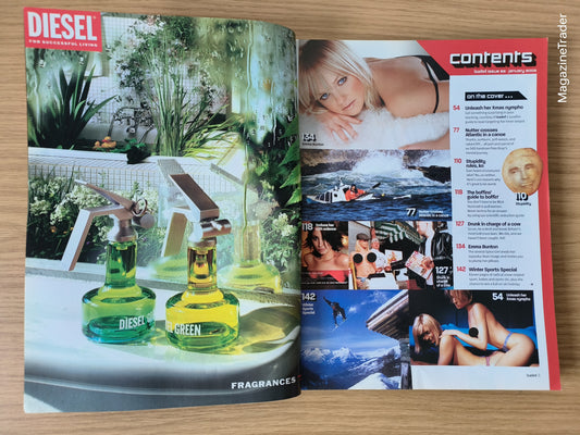 Loaded Magazine January 2002 Emma Bunton Baby Spice Ali Landry Mean Machine