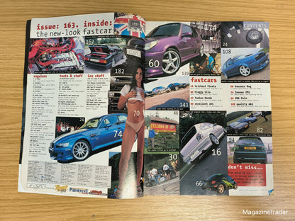 Fast Car Magazine September 1999 Kirsty Kyberd Model Slammed Fiesta Mk2