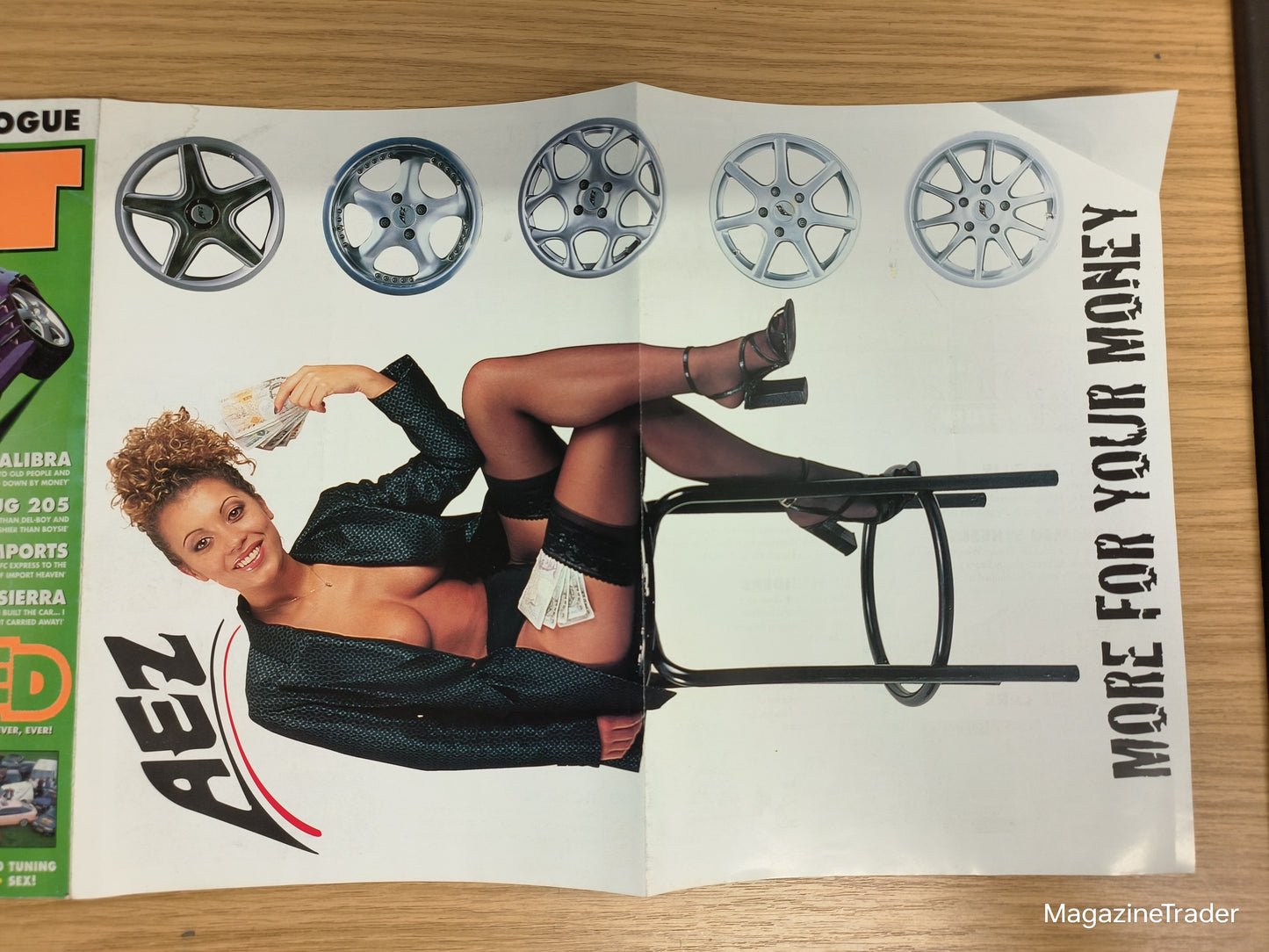 Fast Car Magazine December 1998 Emma Model Renault 5 Turbo Sierra 50000 Watts