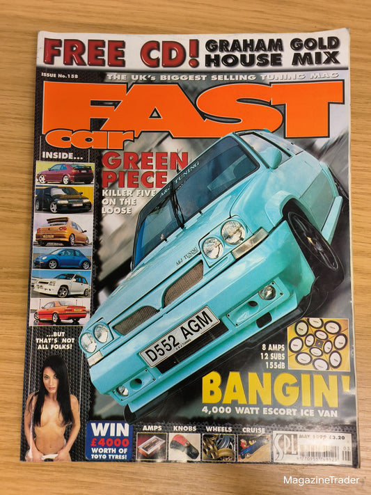 Fast Car Magazine May 1999 Model Page Renault 5 Turbo Escort ICE Fashion Issue