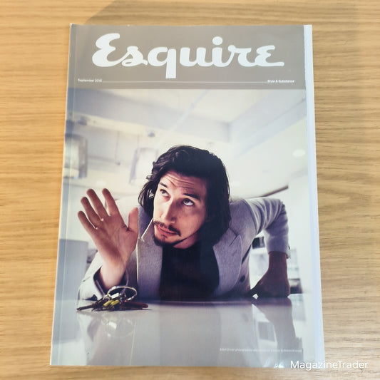 Esquire Magazine September 2015 Adam Driver Fashion Issue A/W '15 Style