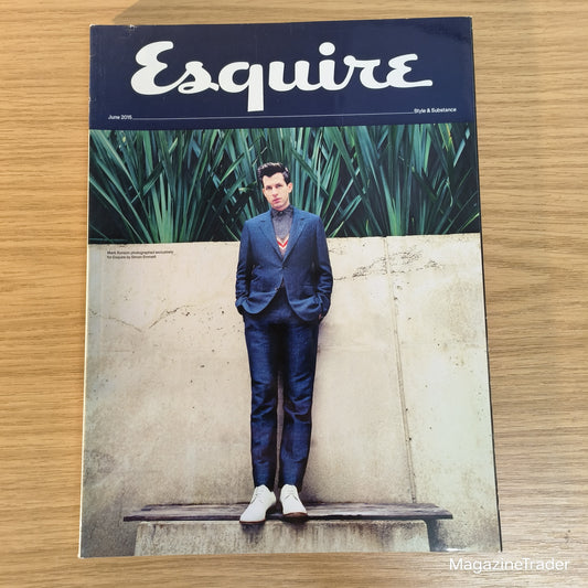 Esquire Magazine June 2015 Pirelli Girls Calendar Mark Ronson Sir Bradley Wiggins