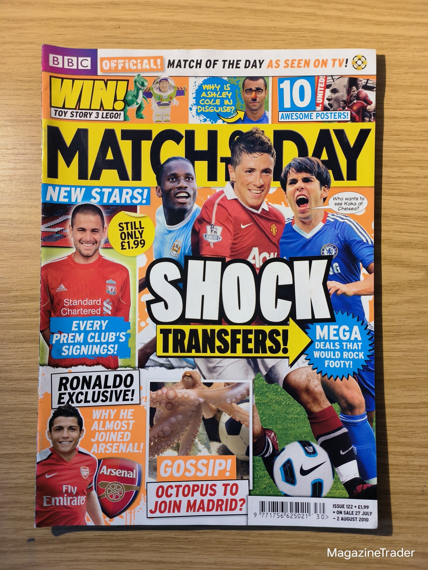 Match of the Day Magazine 27 July-2 August 2010 Ronaldo Exclusive Torres