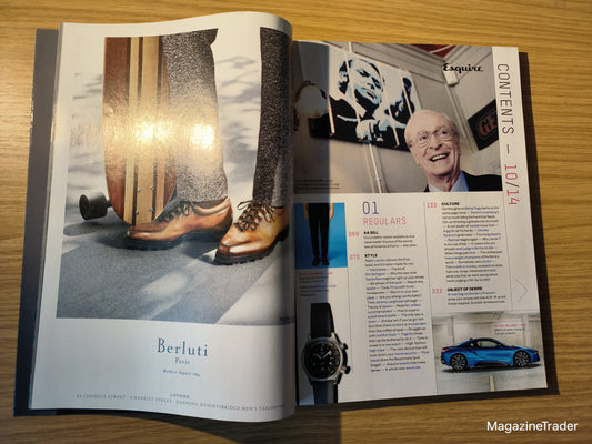 Esquire Magazine October 2014 Michael Caine Chrissy Teigen Jason Segel