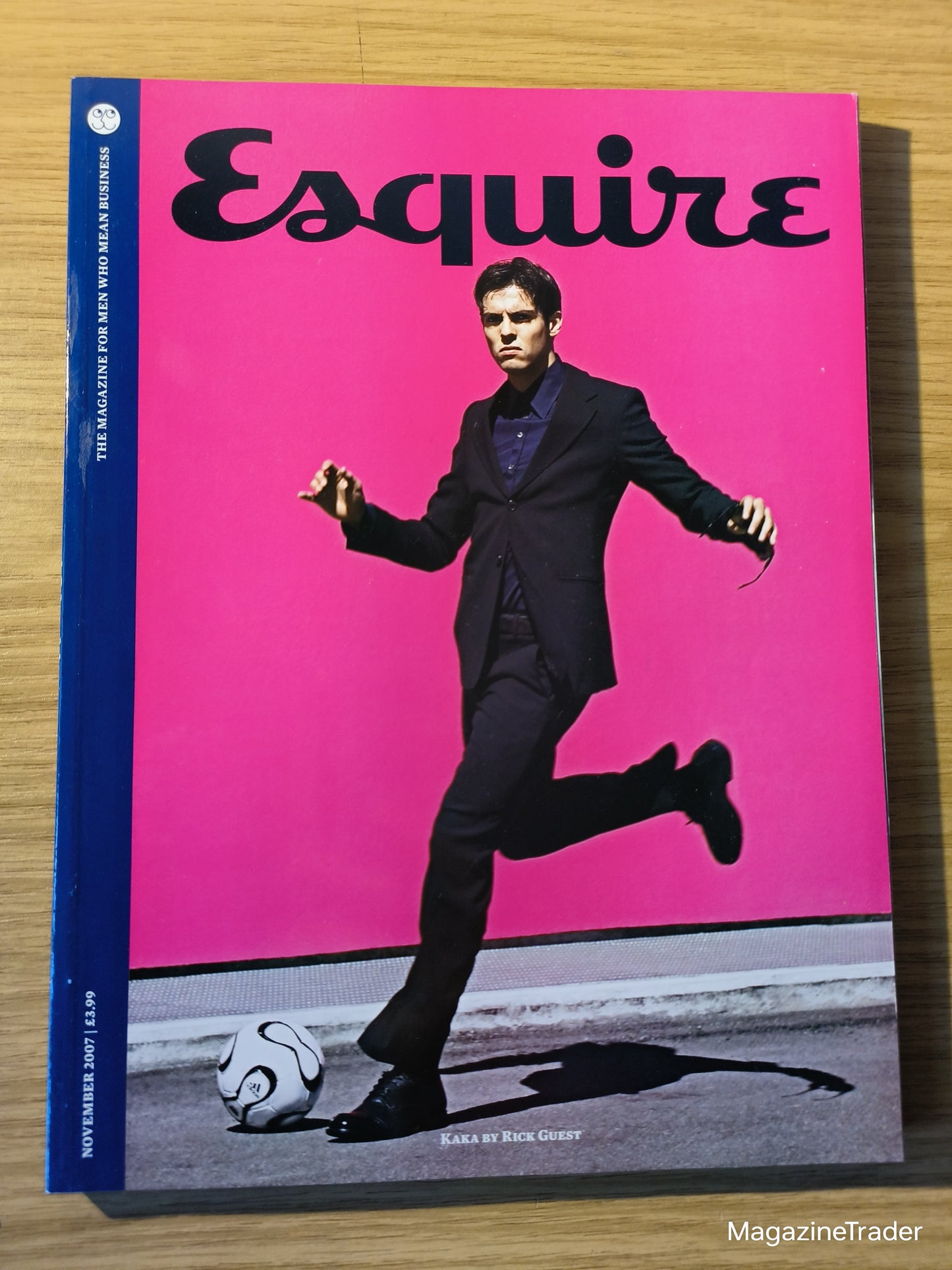 Esquire Magazine November 2007 Kaka Ballon d'Or Nigella Lawson Lewis Hamilton