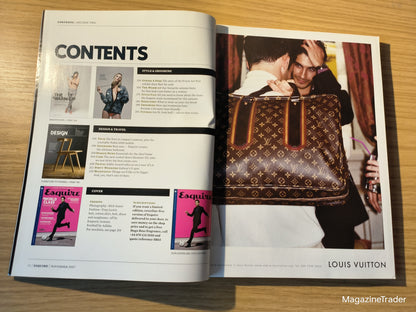 Esquire Magazine November 2007 Kaka Ballon d'Or Nigella Lawson Lewis Hamilton